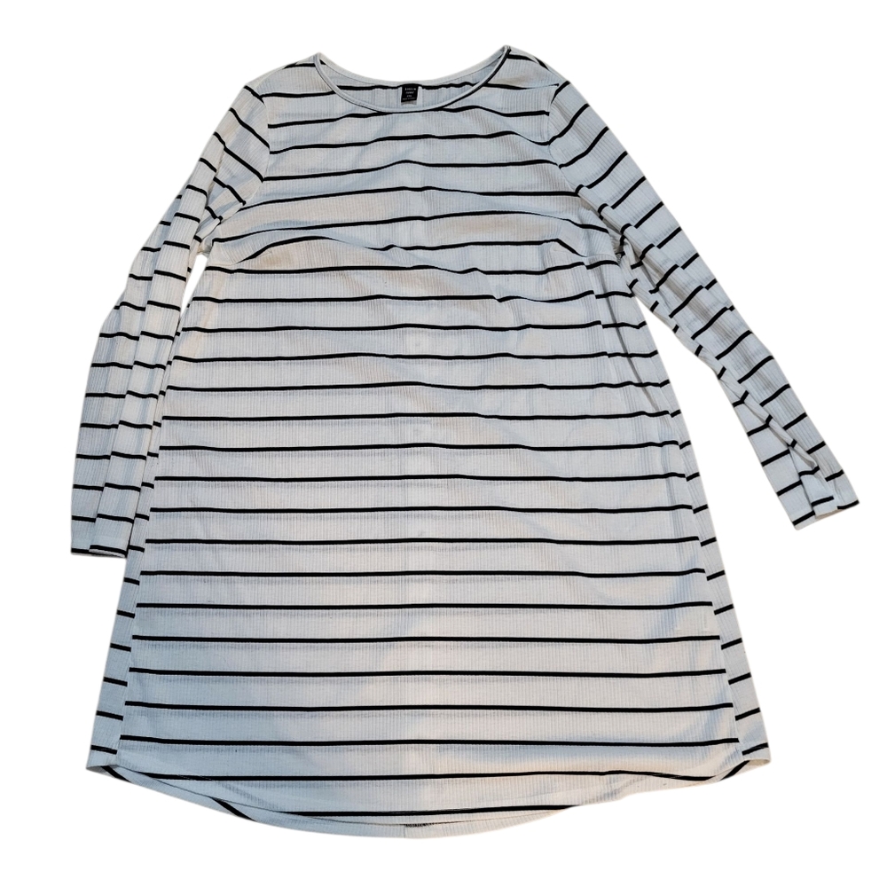 SHEIN Curve Striped Shift Dress